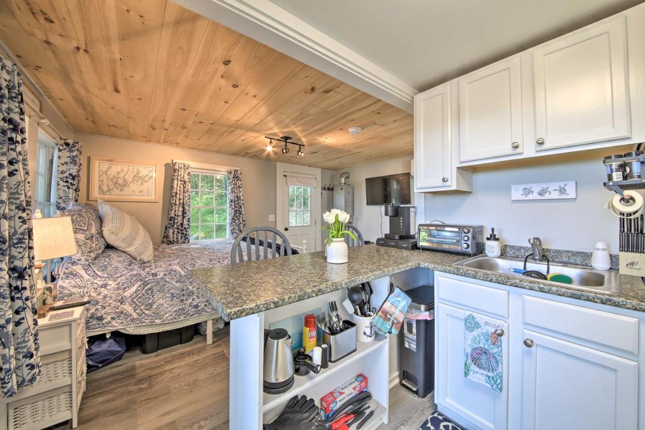Lush Edgecomb Studio Cottage With Fire Table! ภายนอก รูปภาพ